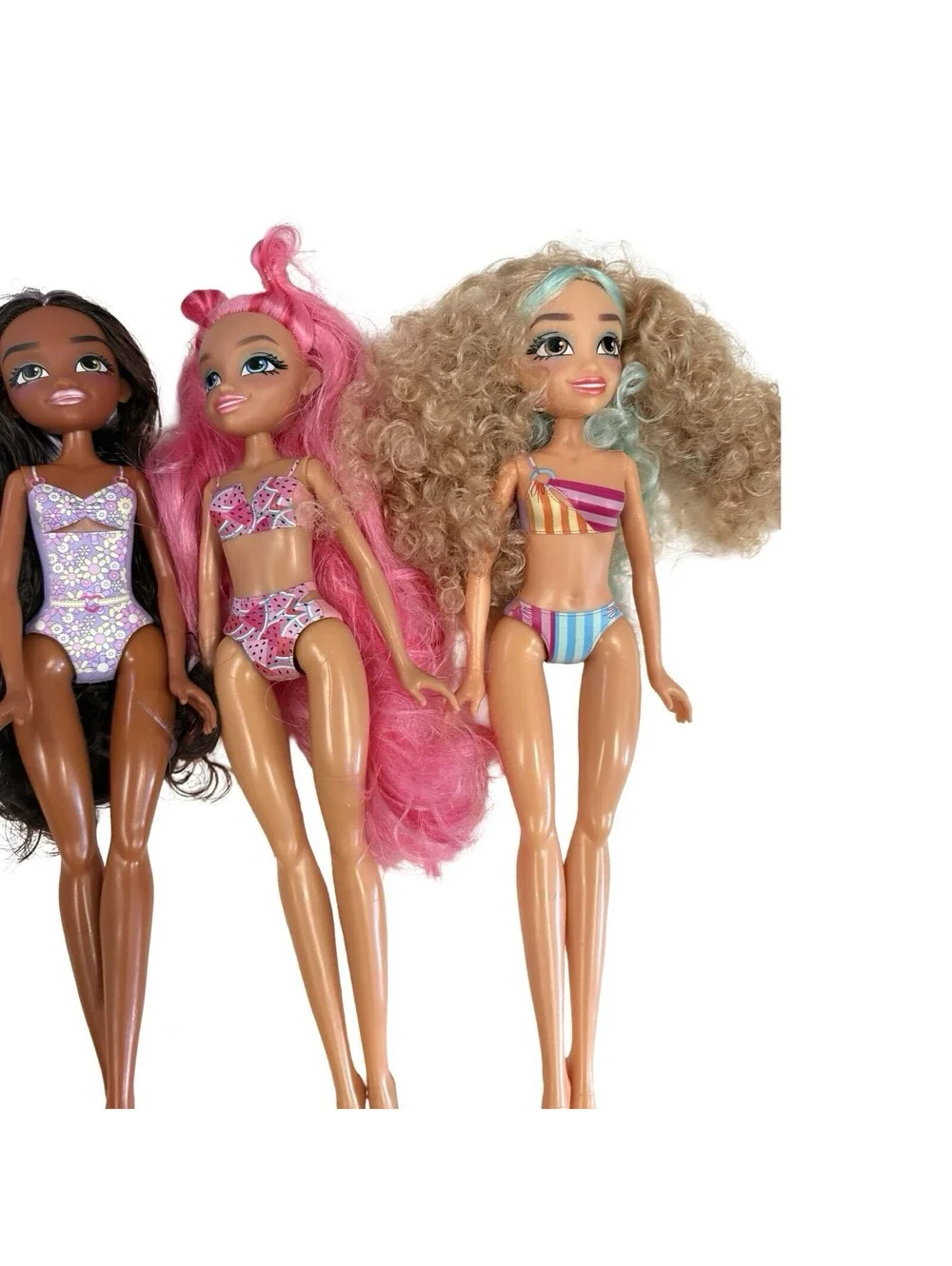 Lot of 3 Hairmazing Fantasy Fashion Dolls (Just Play)